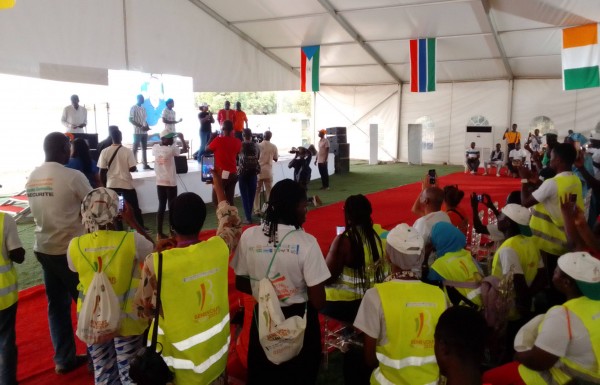 Côte d Ivoire Bouaké Serey Dié aux jeunes avant la rencontre contre