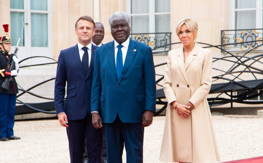 Côte d'Ivoire : J.O de Paris, Beugré Mambé, reçu par Emmanuel Macron avec plusieurs chefs d'Etat et de gouvernement au Palais de l'Elysée