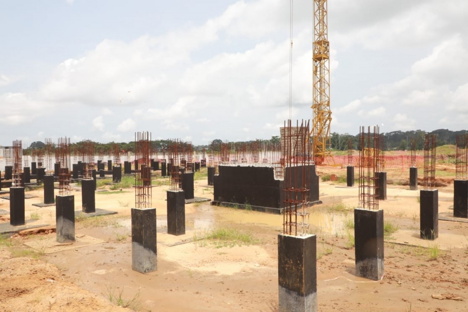 Côte d'Ivoire : Les travaux de construction du Centre hospitalier universitaire (CHU) d'Abobo se déroulent bien