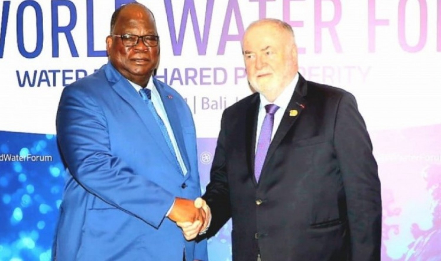 Côte d'Ivoire : Depuis l'Indonésie le pays intègre le Conseil mondial de l'eau, l'expertise du ministre des Eaux et forêts saluée