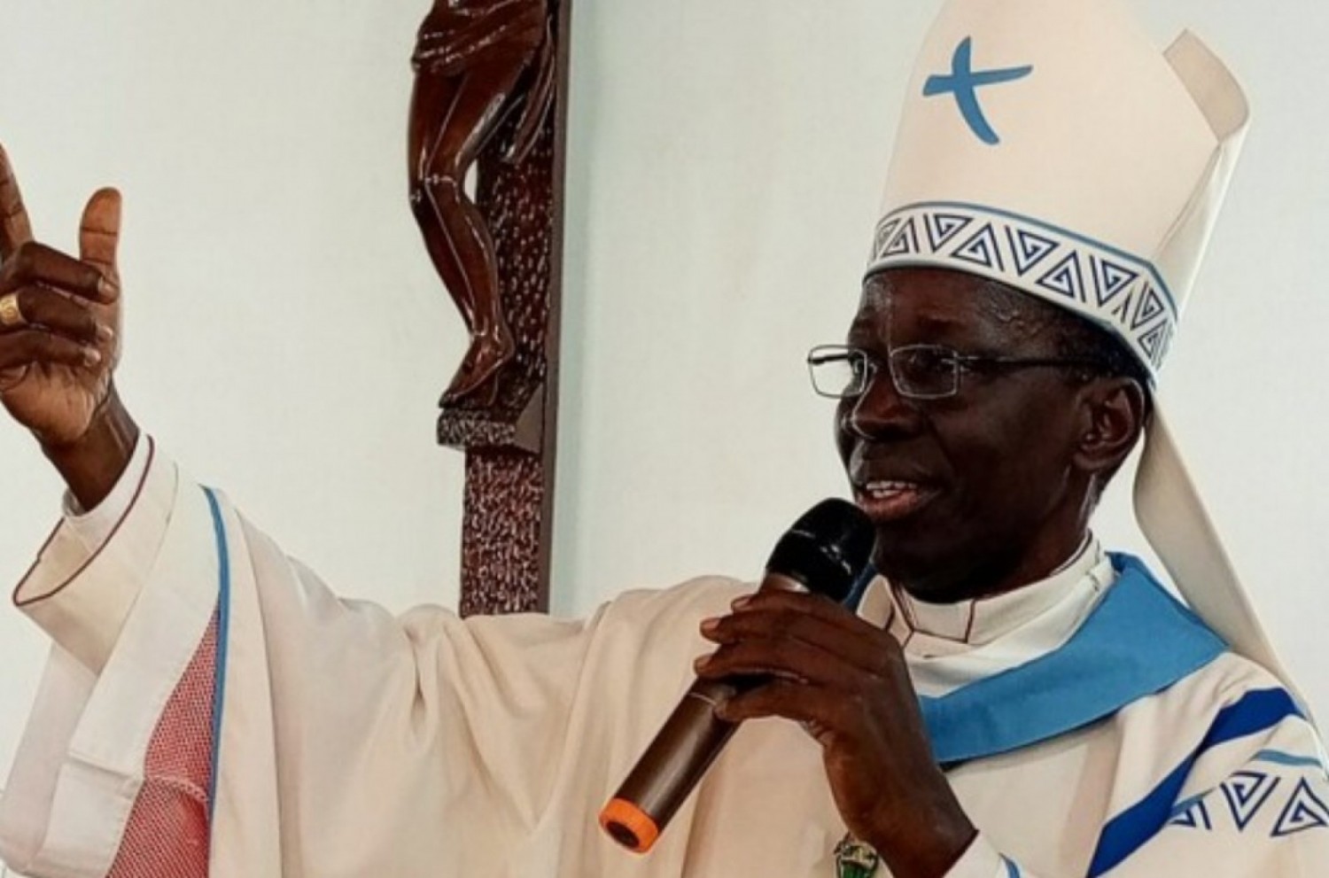 Côte d'Ivoire : A l'approche de 2025,  Mgr Marcellin Yao Kouadio s'inquiète de la recrudescence des menaces entre adversaires politiques