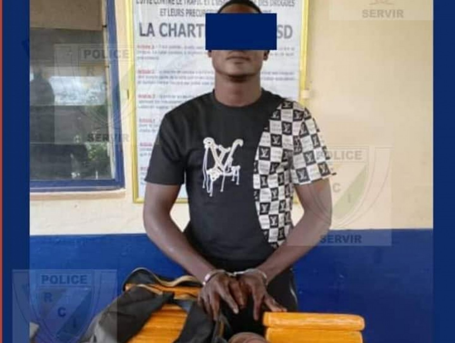 Côte d'Ivoire : Divo, interpellation d'un individu et saisie de 25 kg de cannabis
