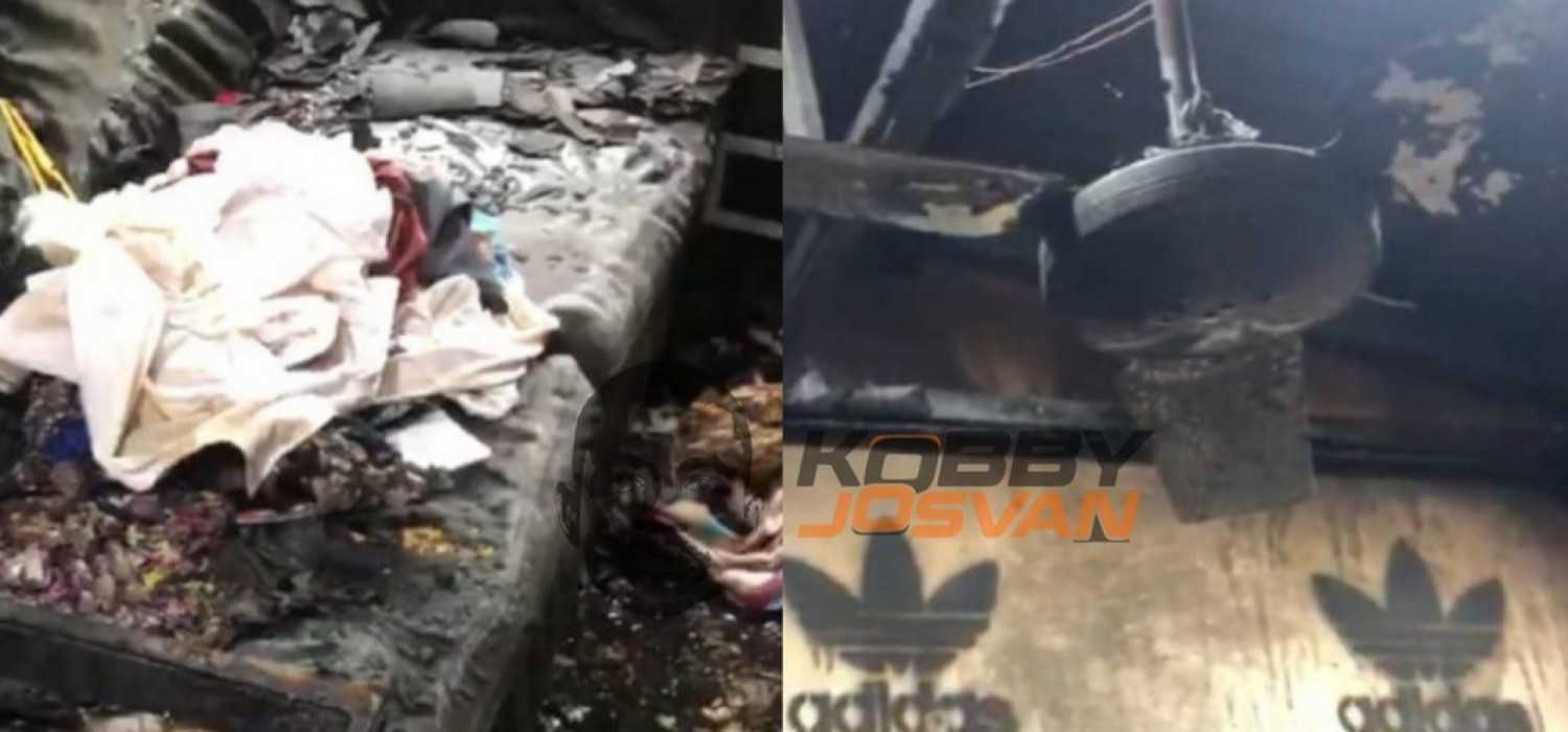 Ghana :  Son petit ami met fin à leur relation, elle part brûler sa chambre et se fait arrêter
