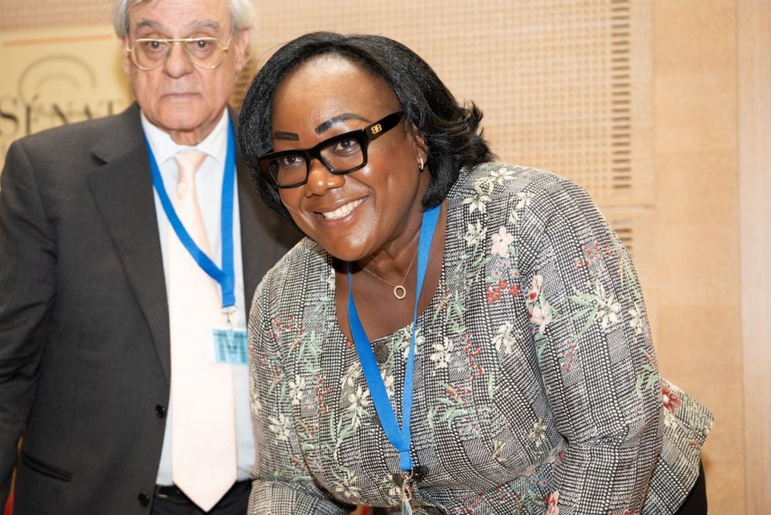 Côte d'Ivoire : Conférence internationale sur la «  Démocratie en Afrique » à Paris , Anne Ouloto vend l'expertise de la Gouvernance du RHDP