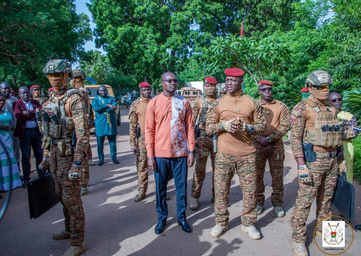 Burkina Faso : Le président Traoré revient sur l'incident de tir à la télévision
