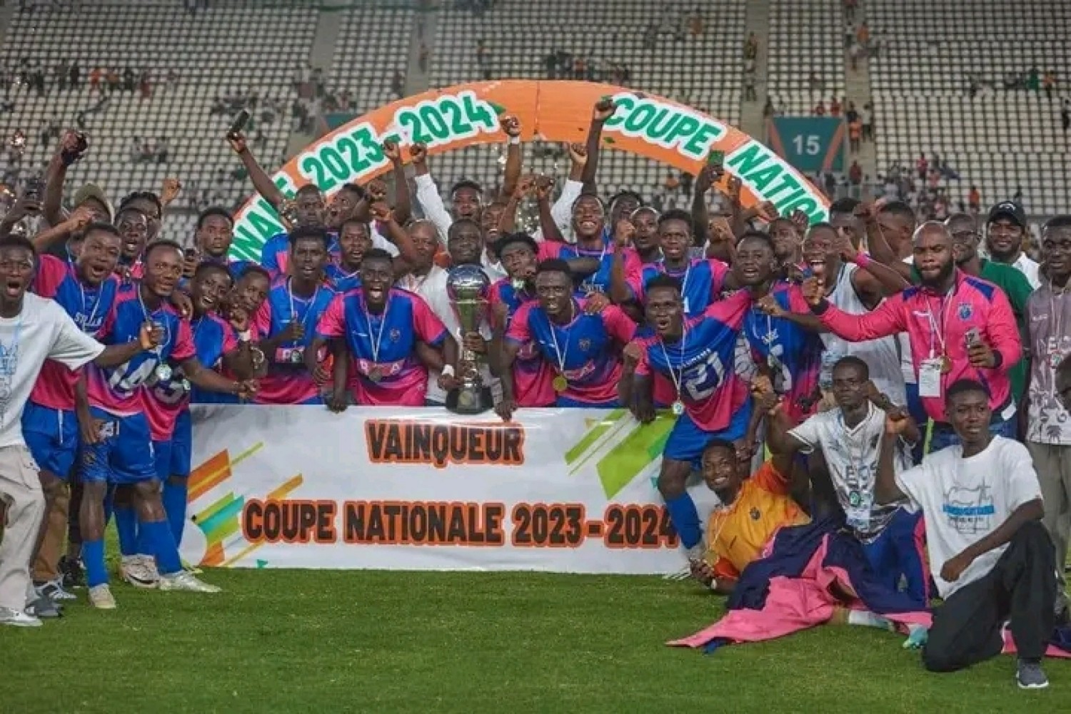Côte d'Ivoire : Le RCA s'empare de la coupe nationale en battant l'ASEC à Bouaké