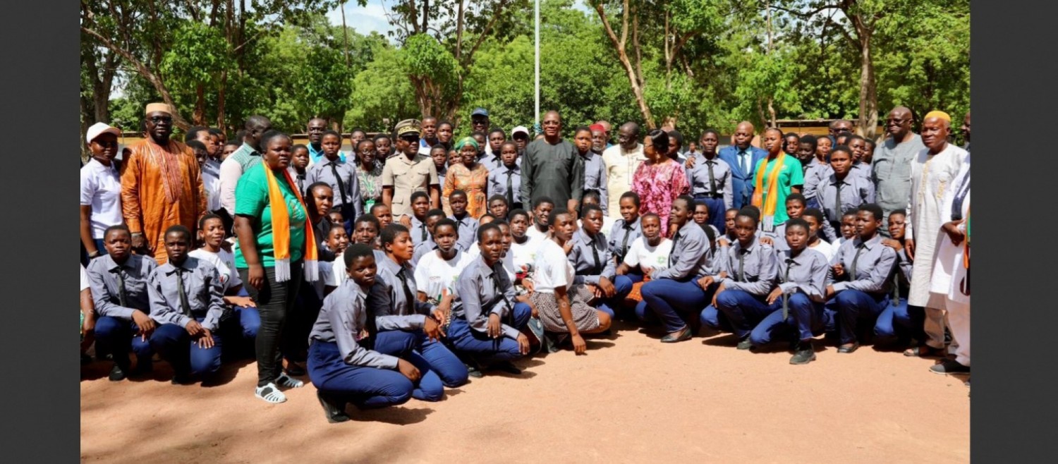 Côte d'Ivoire : Fin de formation pour la 6ème cohorte du projet « Girls Power »  au Centre de Service Civique de Guinguéréni (Boundiali)