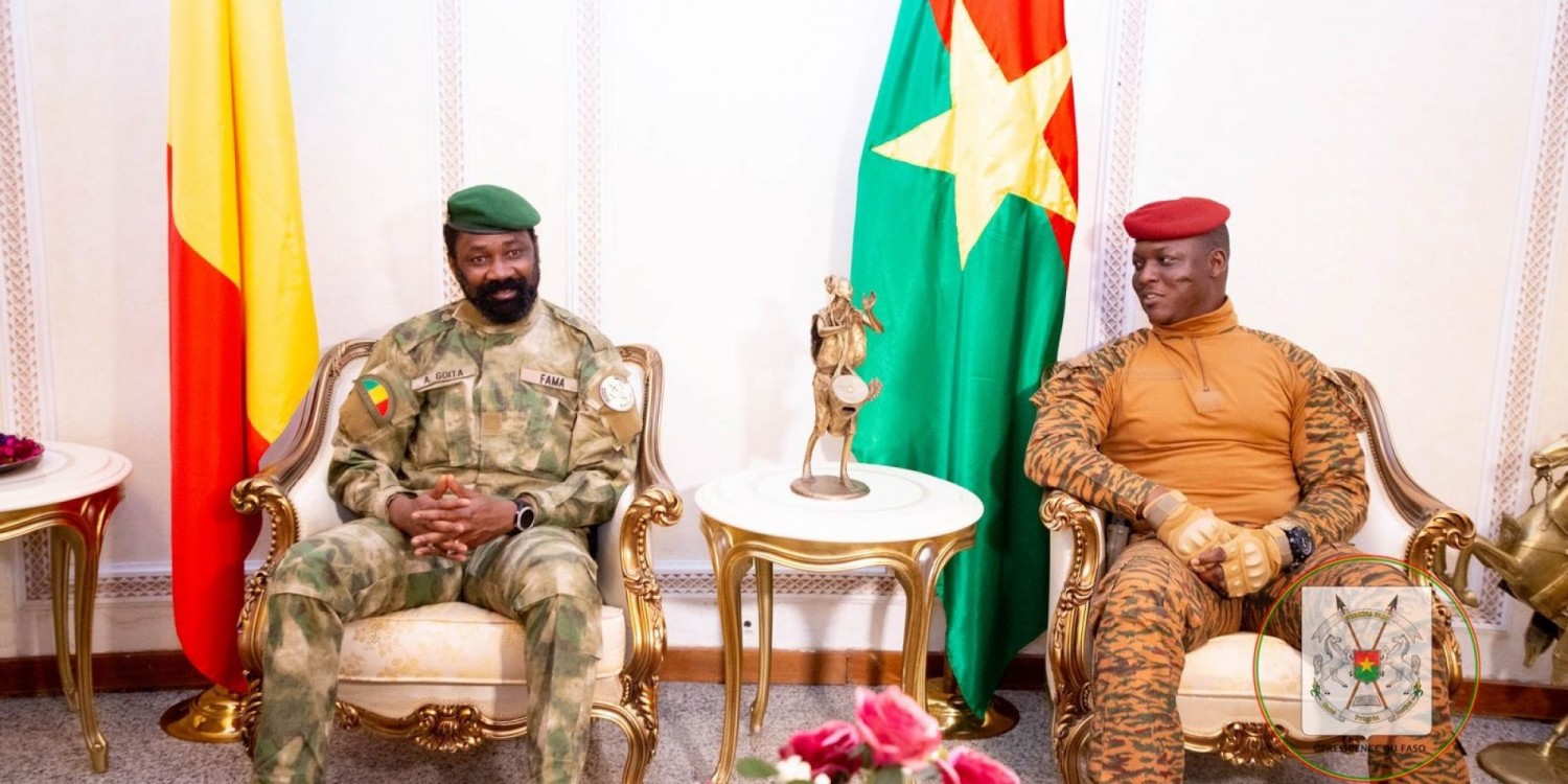 Burkina Faso - Mali : Première visite du Président Assimi Goita à Ouagadougou