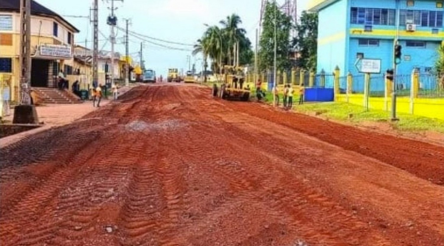 Côte d'Ivoire : Gagnoa, les travaux de renforcement du bitume et de nouveau bitumage lancés