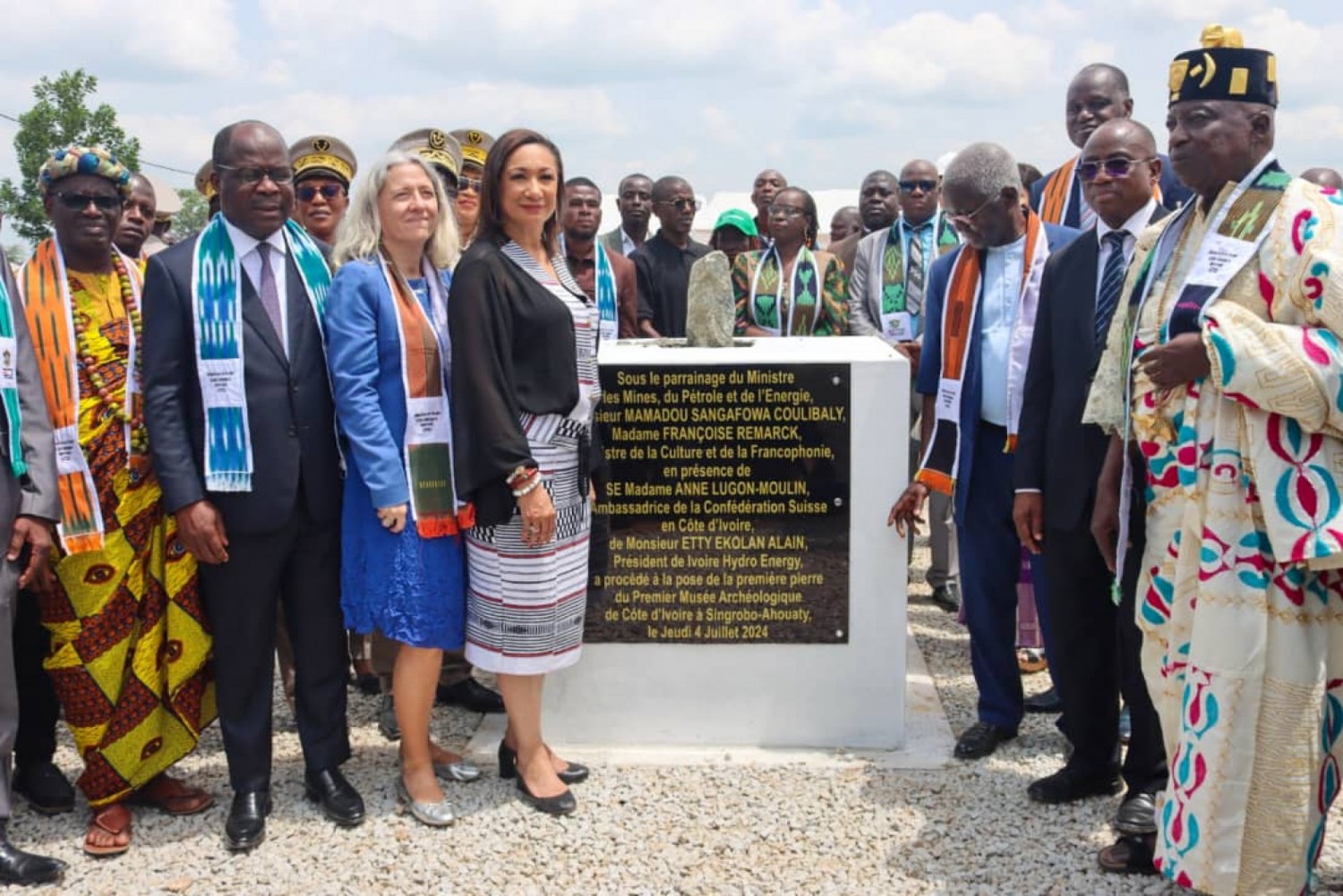 Côte d'Ivoire : Taabo, les travaux du musée de Singrobo-Ahouaty avec ses vestiges historiques et ses trésors enfouis lancés