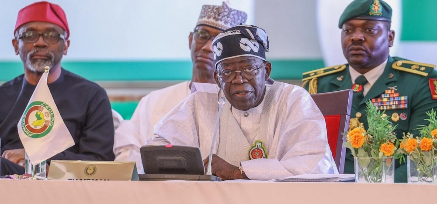 Cedeao :  Remarques de Tinubu à l'ouverture du 65e sommet au Nigeria, bienvenue à Boakai et Faye