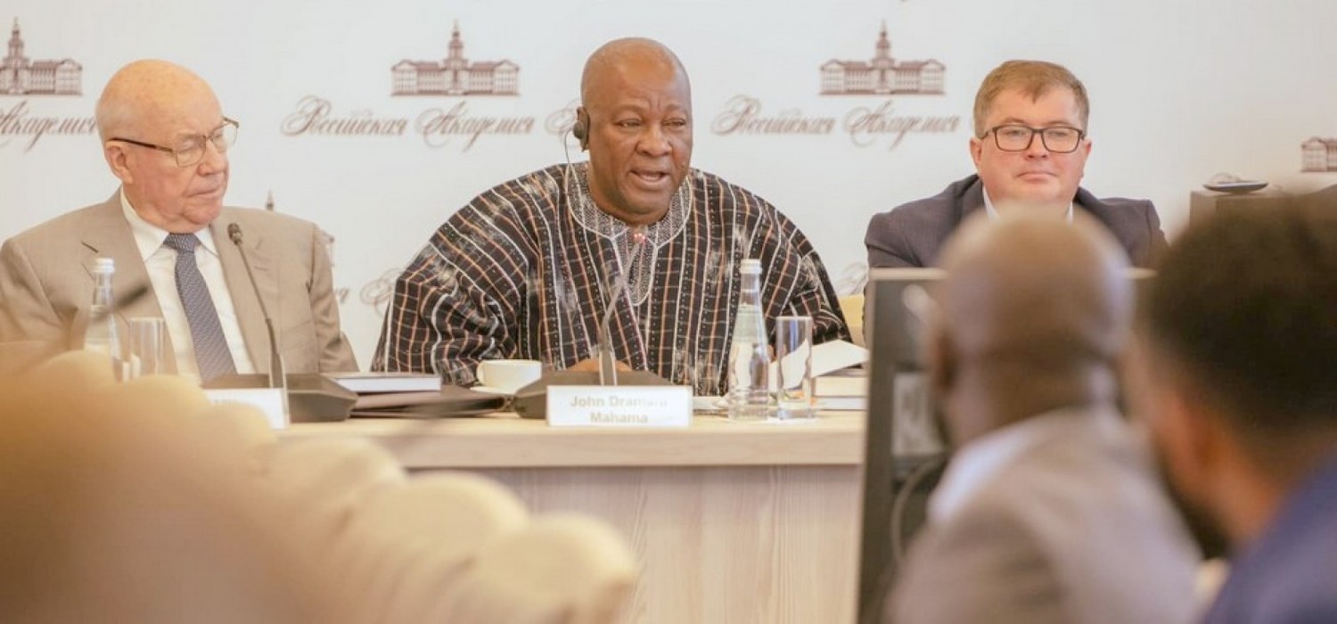 Ghana :  Présidentielle 2024, le candidat Mahama dément les allégations de demande d'aide à la Russie