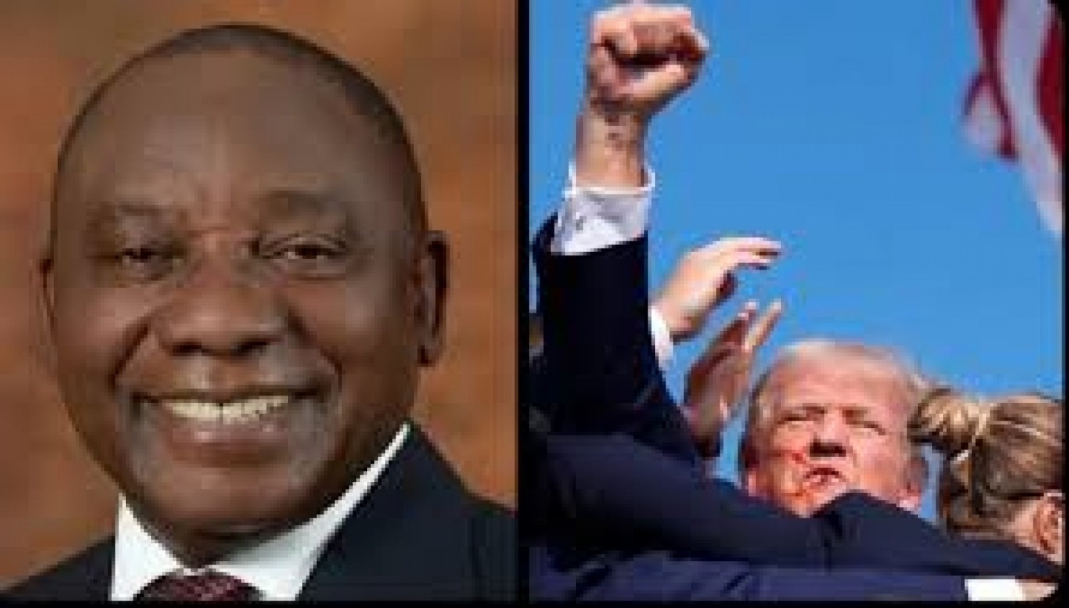 Afrique du Sud-USA : Cyril Ramaphosa réagit à la tentative d'assassinat contre Donald Trump