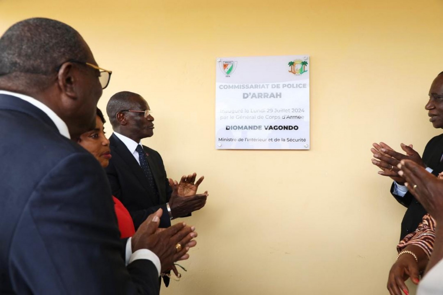 Côte d'Ivoire : Inauguration du commissariat de police d'Arrah, Vagondo : « Un jalon significatif dans notre quête commune pour renforcer la sécurité et promouvoir le bien-être des habitants »