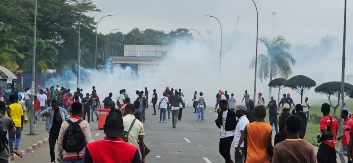 Côte d'Ivoire : Université de Cocody, des échauffourées signalées entre Forces de l'ordre et étudiants