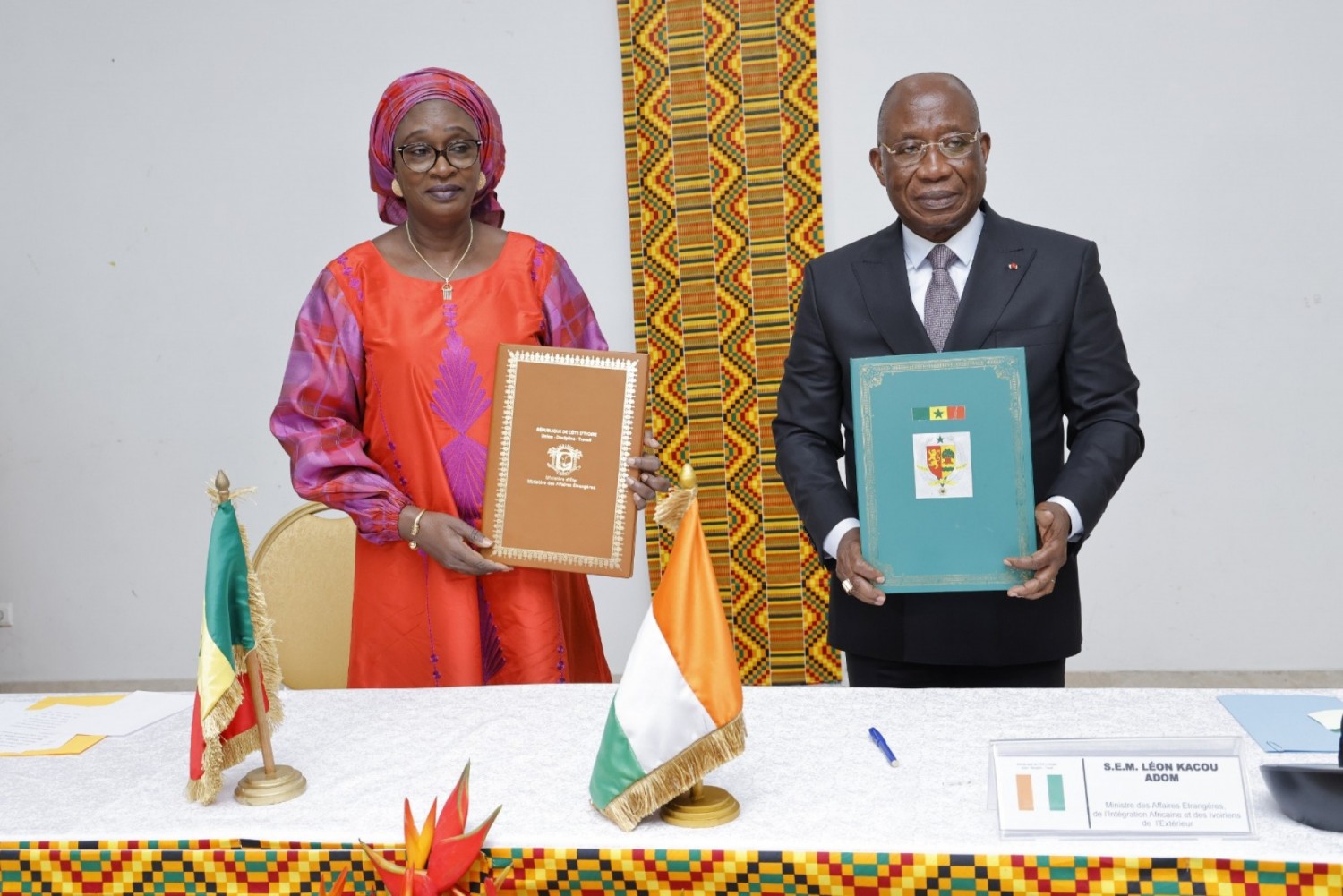 Côte d'Ivoire-Sénégal : 10è session de la Grande Commission Mixte de Coopération, Adom et Fall jettent les bases de la redynamisation des échanges commerciaux entre les deux pays