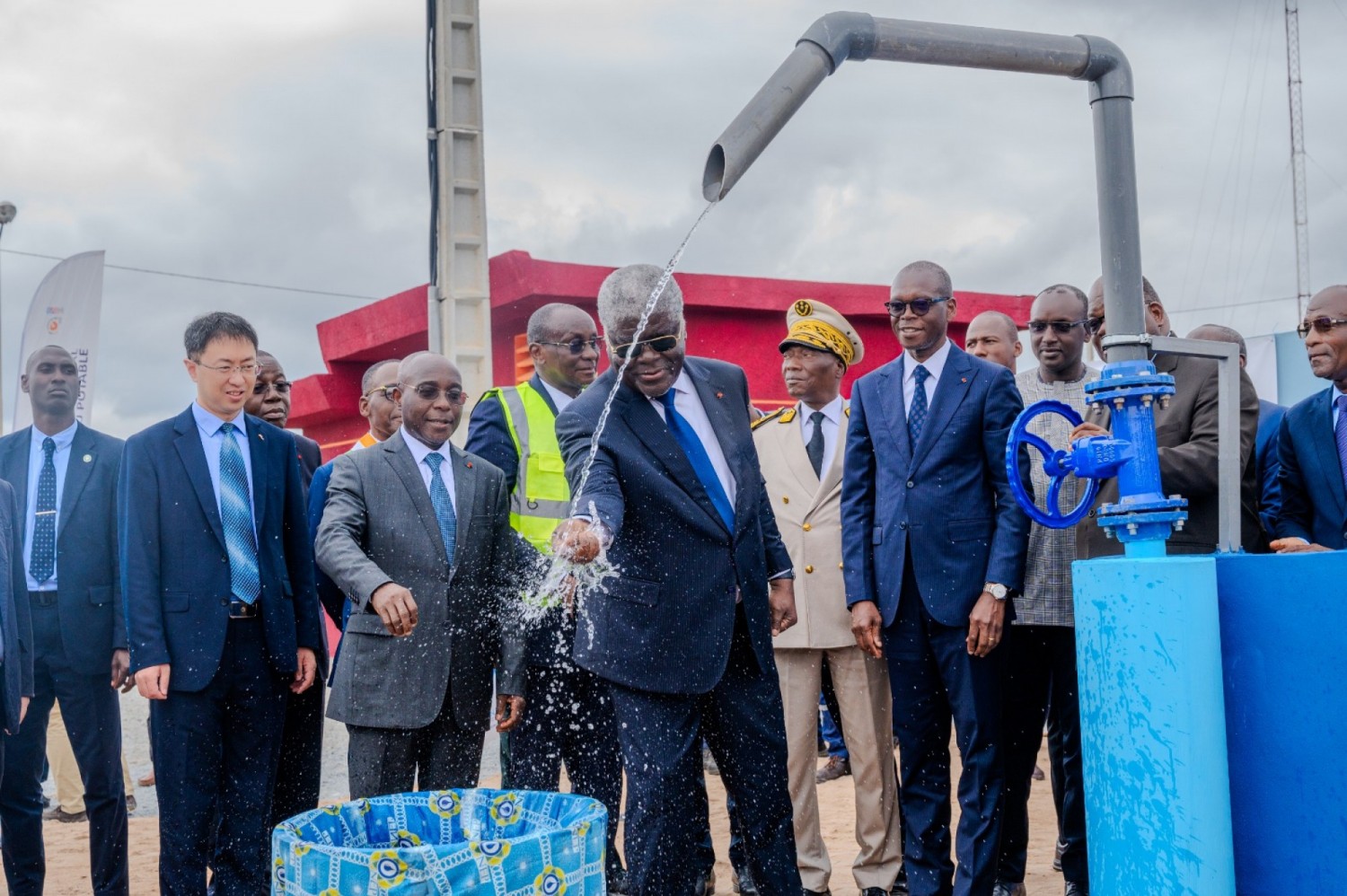 Côte d'Ivoire : Bouaflé, Beugré Mambé inaugure la nouvelle station de production d'eau potable d'une capacité de 8 000 m³ et annonce la couverture de tout le pays d'ici à 2030