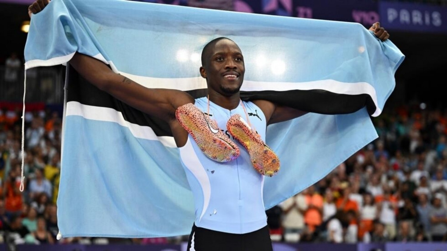 Botswana : Athlétisme, Letsile Tebogo premier africain à décrocher l'or sur 200m