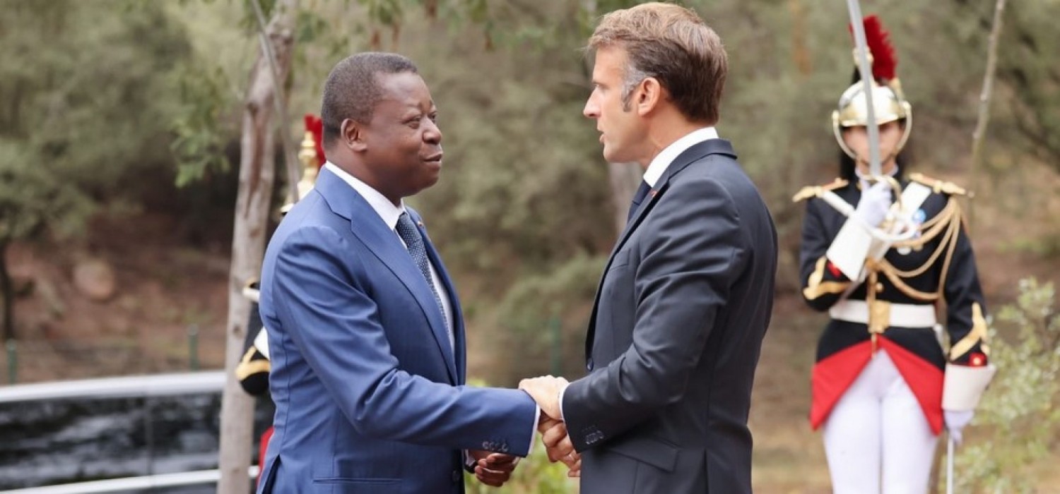 Togo-France :  Entretien entre Gnassingbé et Macron sur la situation internationale et régionale