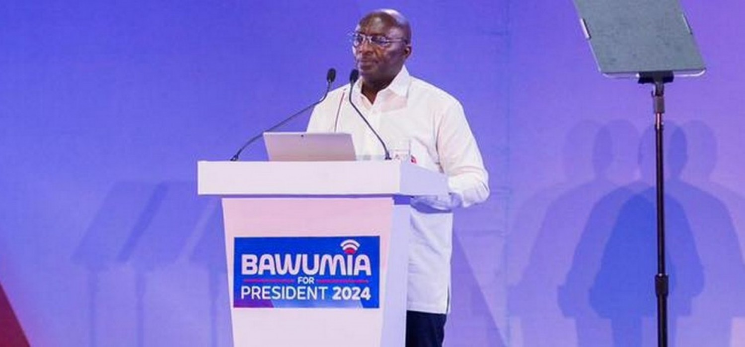 Ghana :  Présidentielle 2024, le candidat Bawumia promet des frais portuaires égaux que le Togo