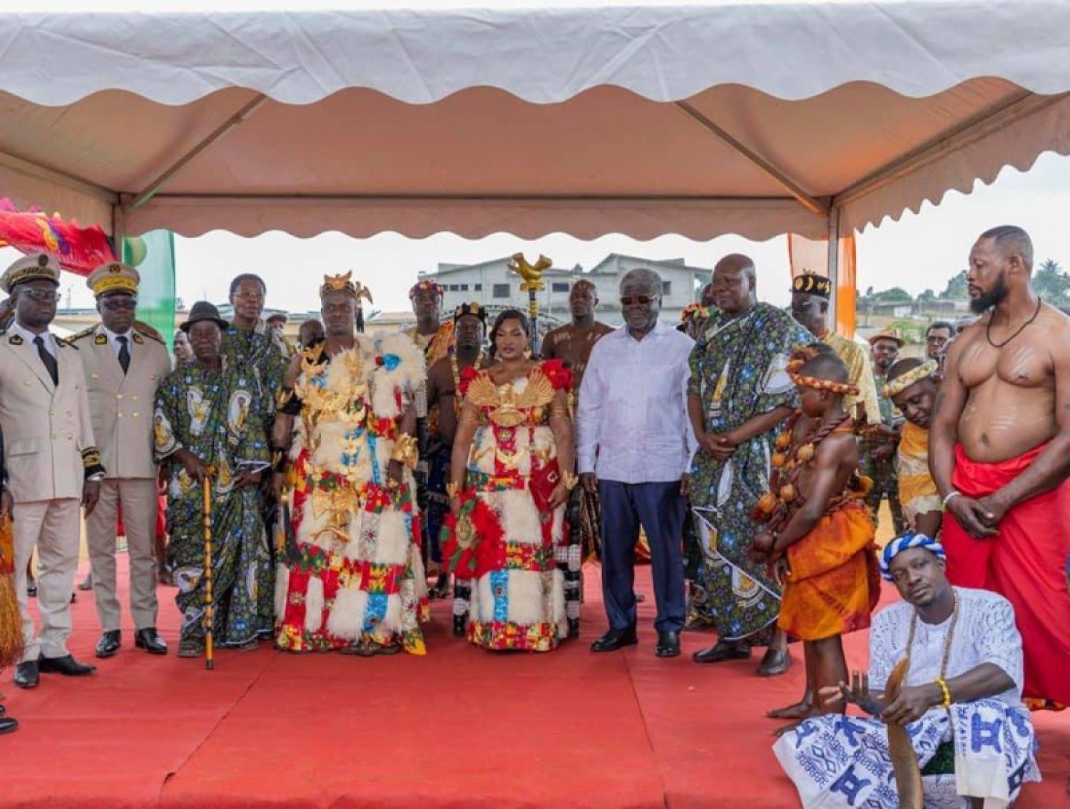 Côte d'Ivoire : Songon-Dagbé, après plusieurs querelles internes de chefferie, Nangui Gnaba Thomas Magès intronisé Chef de village