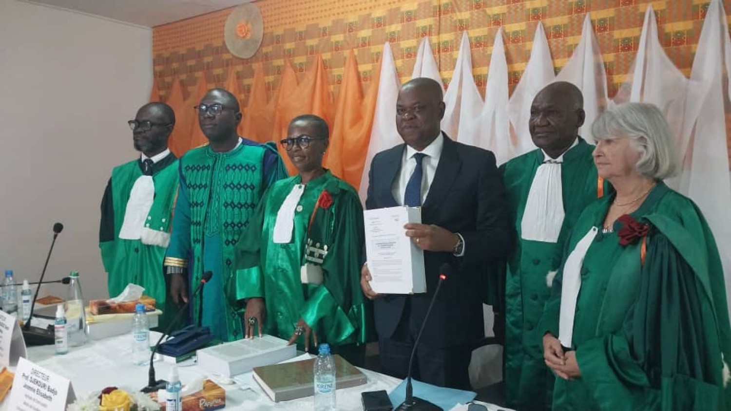 Côte d'Ivoire : Université de Cocody, Katinan Koné a finalement soutenu  sa thèse de doctorat en obtenant la mention « très honorable »