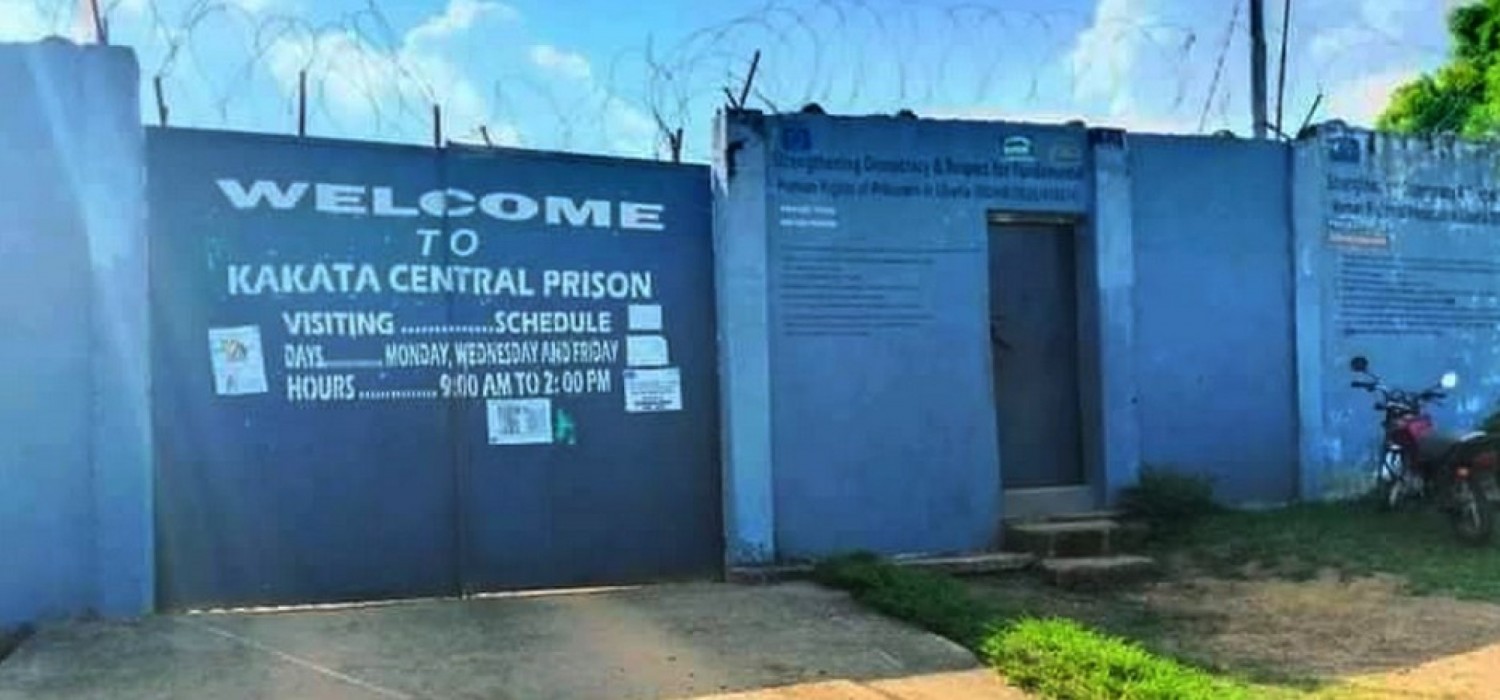 Liberia :  47 détenus évadés de la prison de Kakata, enquête et recherches