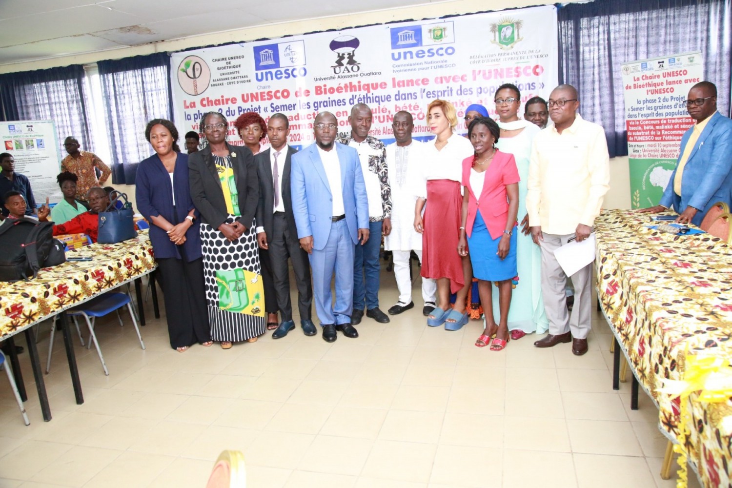 Côte d'Ivoire : Bouaké, un concours de traduction en langues locales lancé par la Chaire UNESCO de Bioéthique à l'UAO