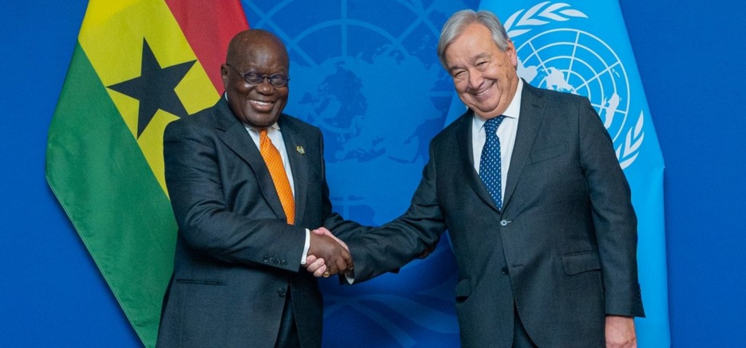 Ghana :  Akufo-Addo appelle à reformer le Conseil de sécurité de l'ONU en tenant compte de l'Afrique