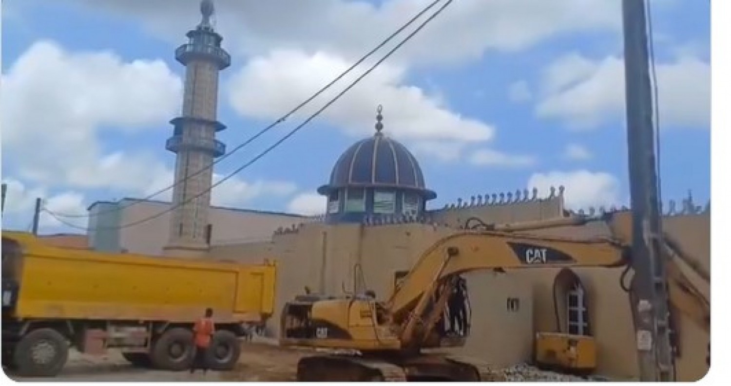 Côte d'Ivoire : Les travaux de rénovation de la grande mosquée d'Adjamé ont démarré