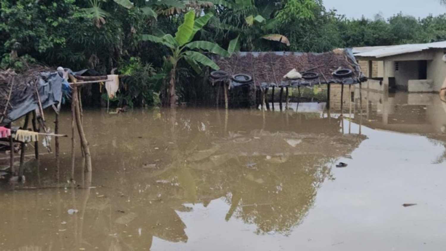 Côte d'Ivoire : Bangolo, une inondation dévastatrice plonge des familles entières dans le désarroi