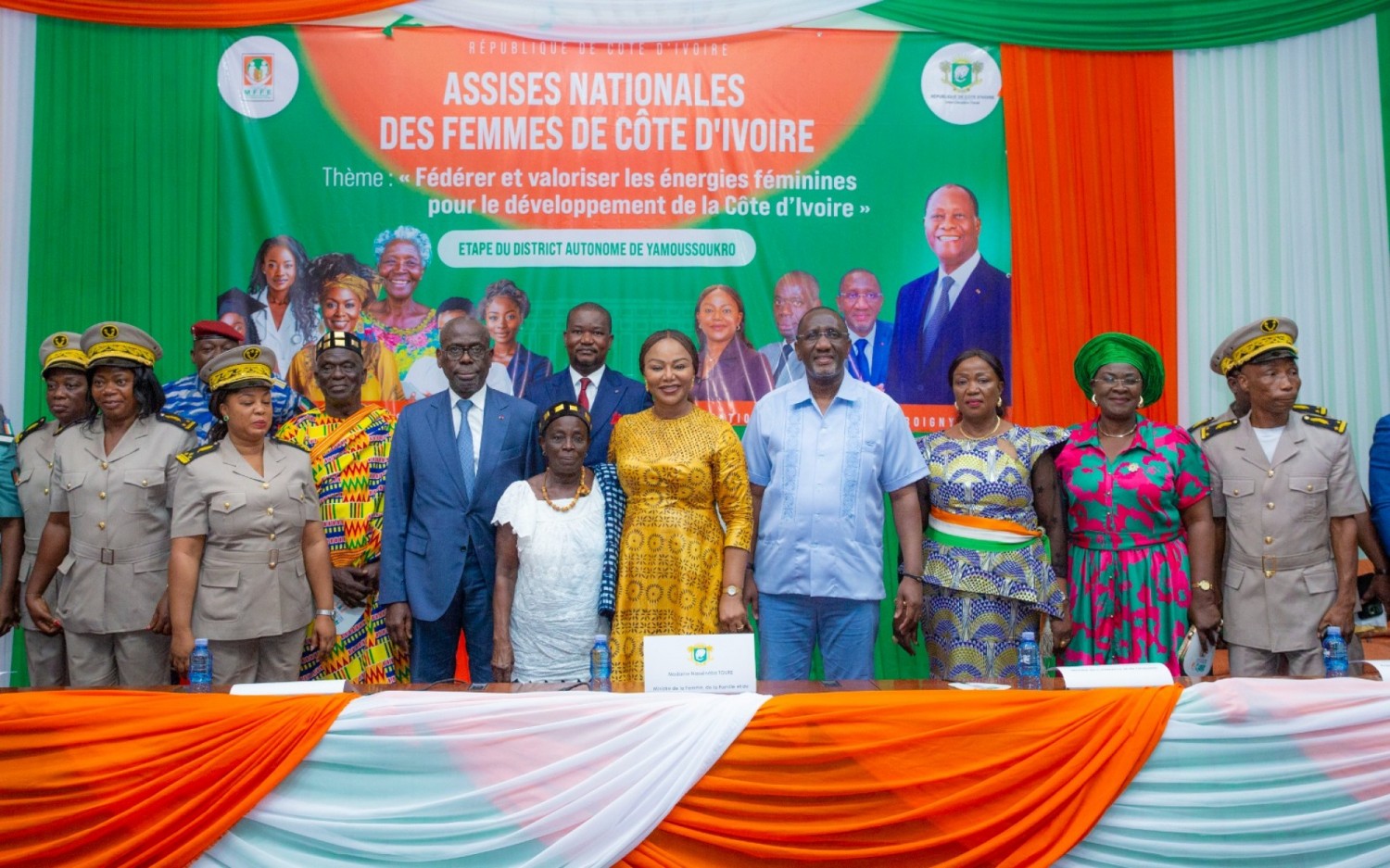 Côte d'Ivoire : Nassénéba Touré rencontre les femmes du district de Yamoussoukro dans le cadre des Assises Nationales des Femmes