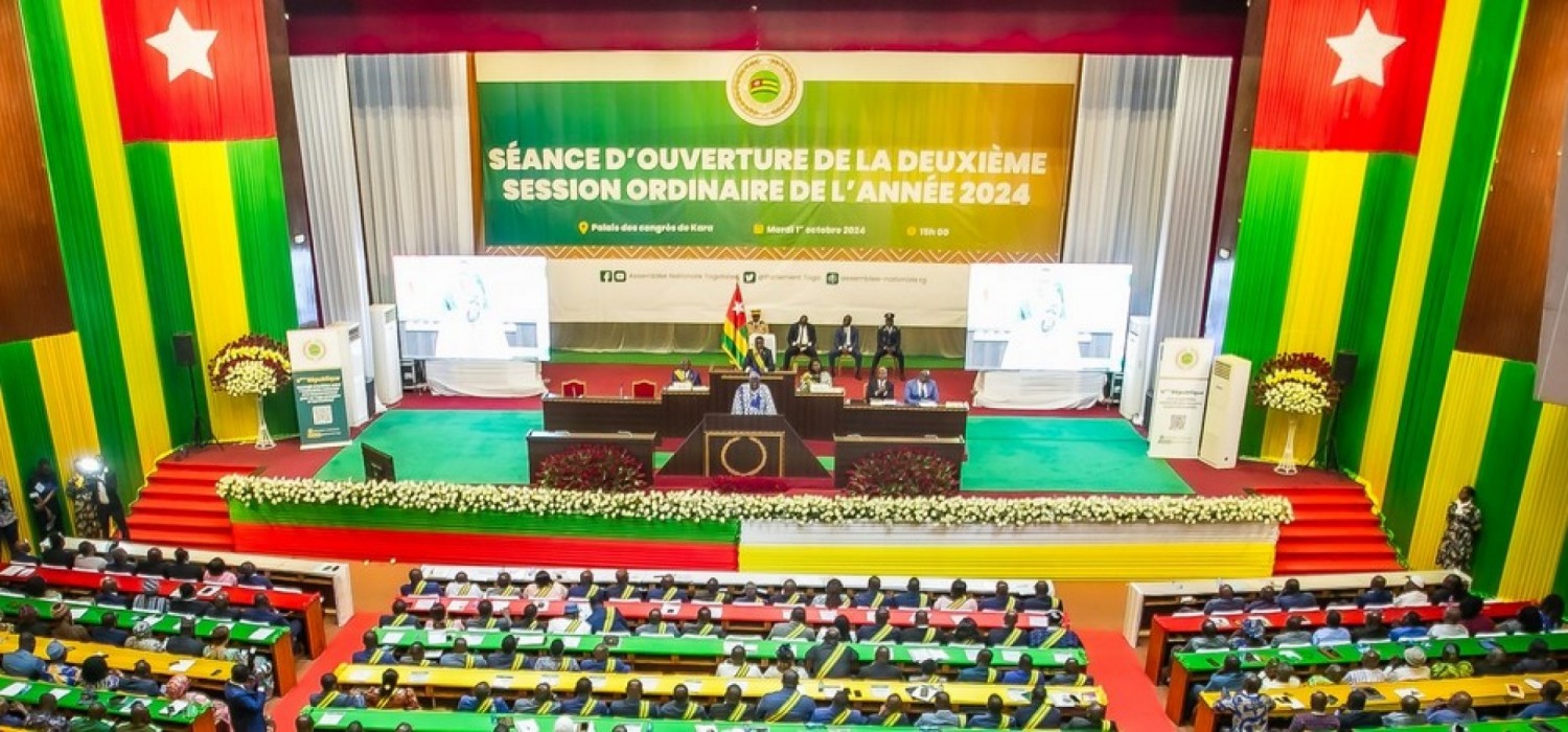 Togo :  Assemblée nationale, ouverture de la 2e session ordinaire à Kara en présence de Bictogo