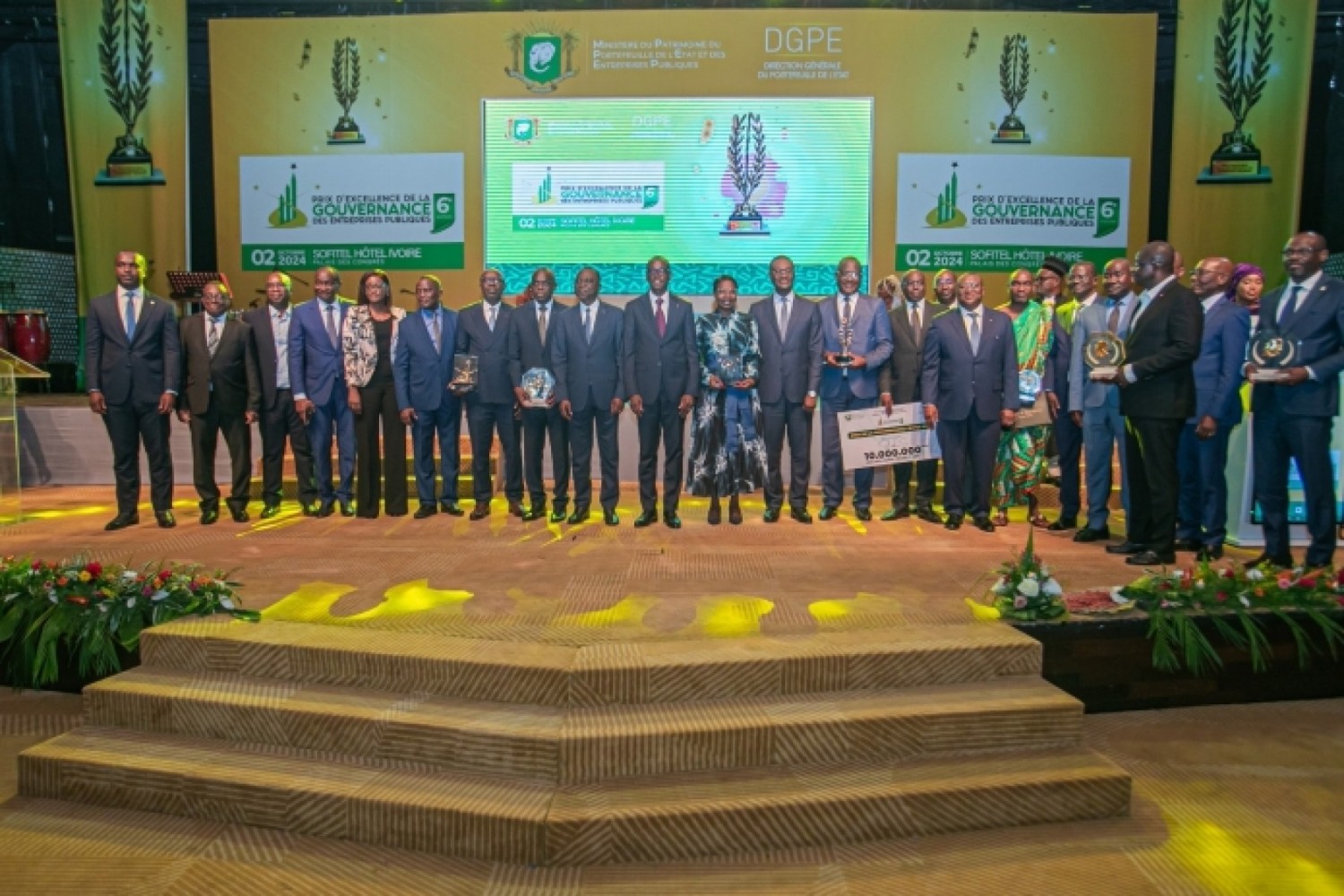 Côte d'Ivoire : L'Office Ivoirien des Chargeurs, lauréat du Super Prix d'Excellence de la gouvernance des entreprises publiques 2024