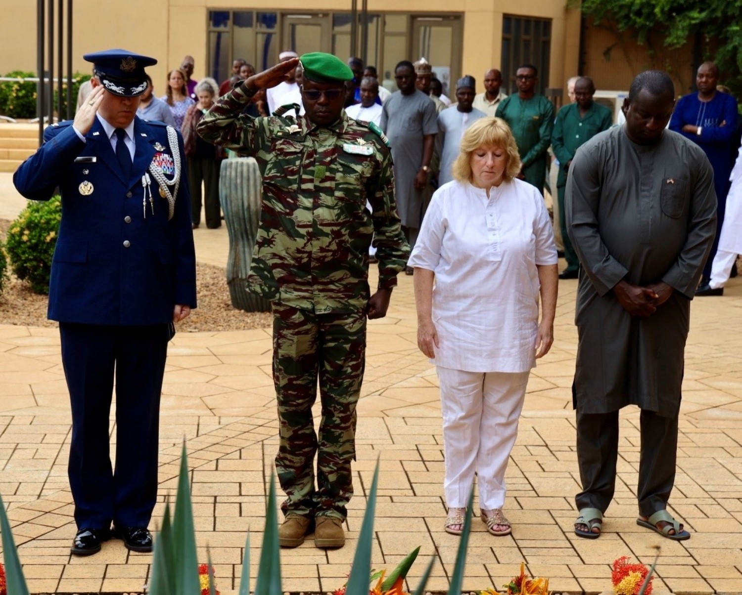 Niger-USA : Hommage aux soldats tombés lors de l'attaque de Tongo Tongo en 2017