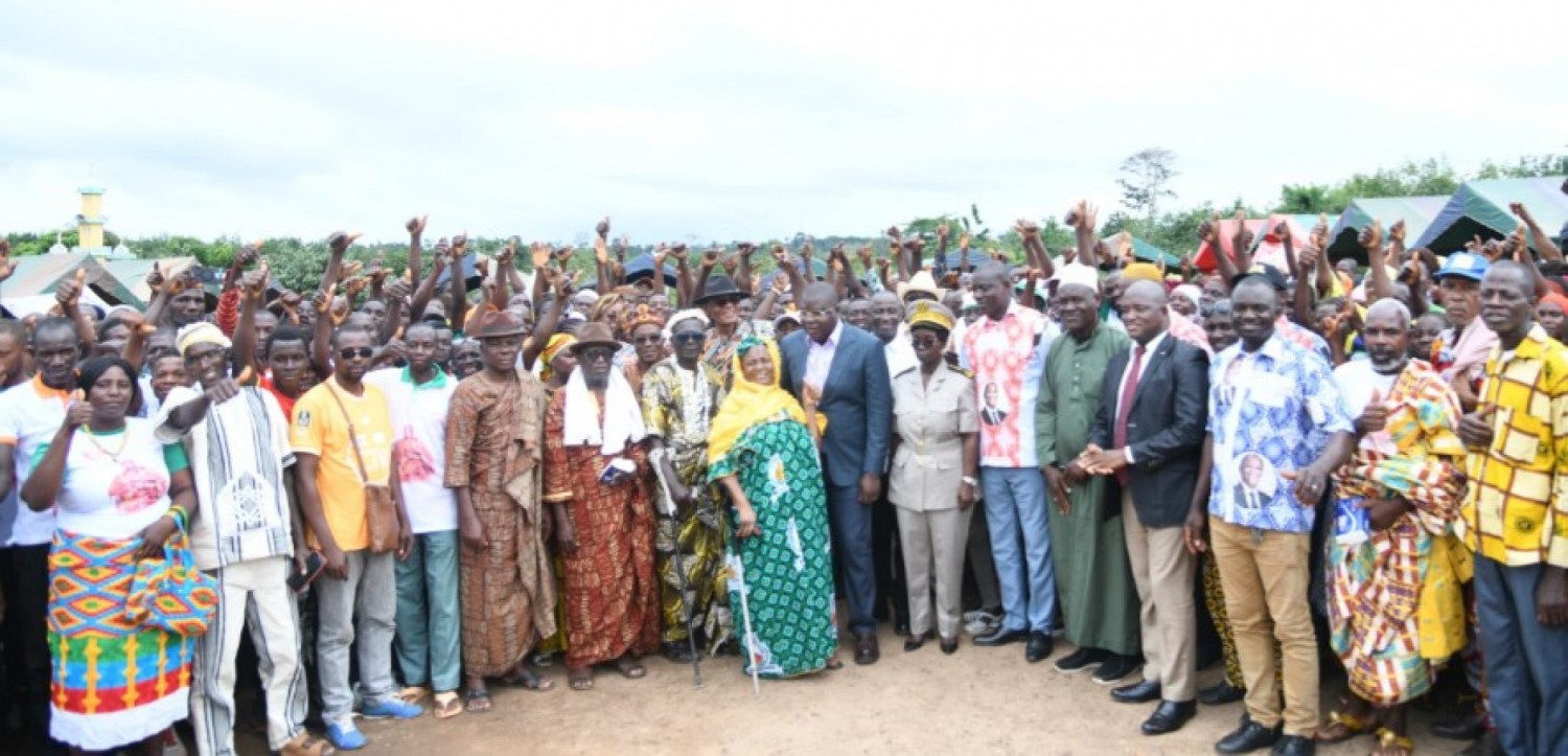 Côte d'Ivoire : Kofesso-Dioulabougou rend hommage au Président Ouattara