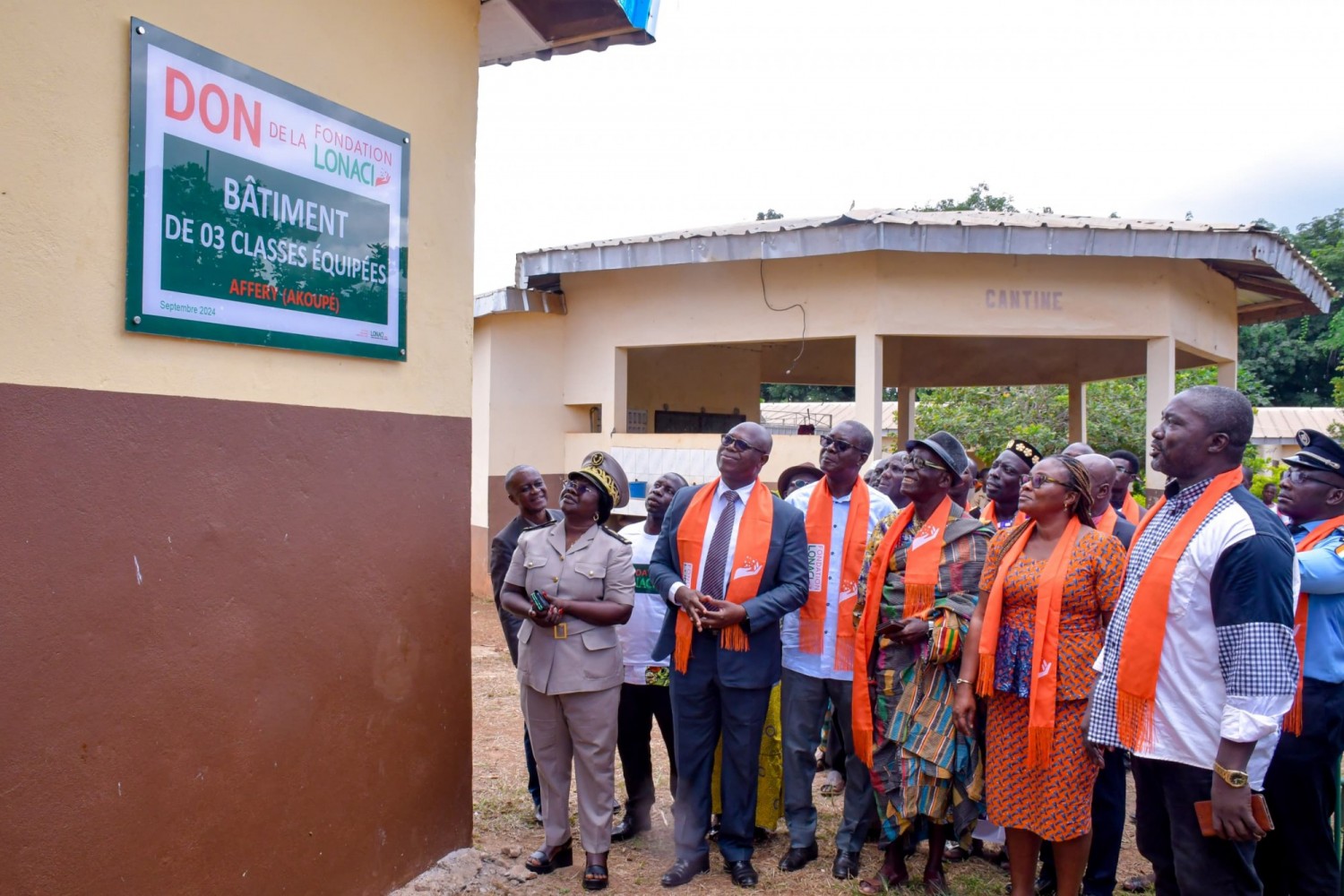 Côte d'Ivoire : Fondation LONACI, plus de 500 millions de FCFA investis dans la construction d'établissements scolaires dans plusieurs régions du pays