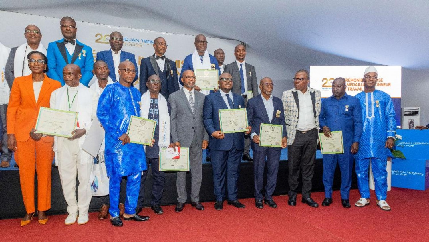 Côte d'Ivoire :  Abidjan Terminal honore 70 collaborateurs pour leur engagement et leur professionnalisme