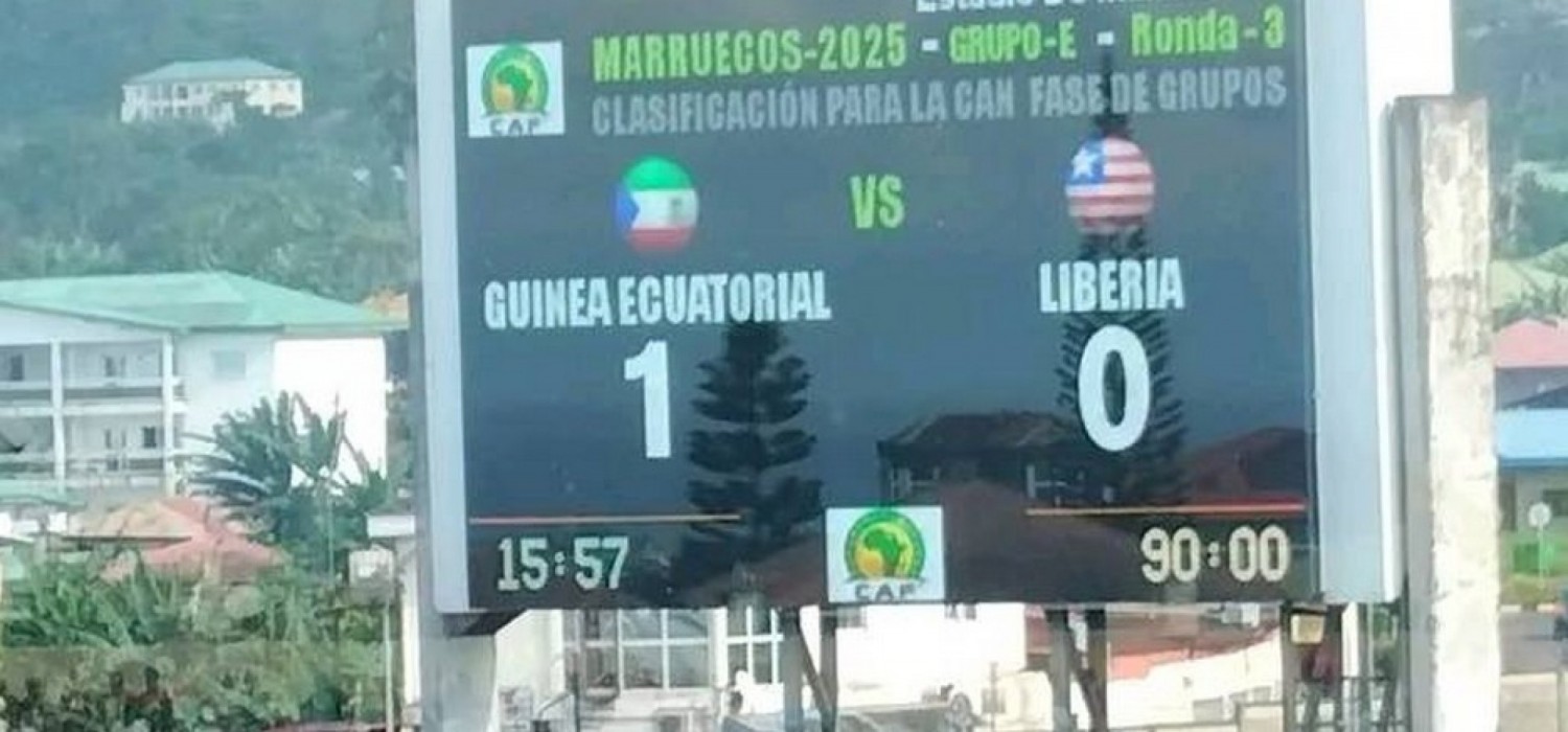 Liberia:   Elim. CAN 2025, défaite 1-0 face à la Guinée Equatoriale, classement dans le groupe E