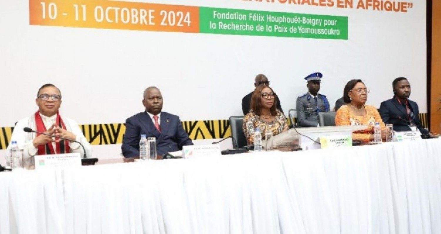 Côte d'Ivoire : Assises des Sénats d'Afrique à Yamoussoukro : Kandia Kamissoko Camara élue première Présidente des Sénats d'Afrique