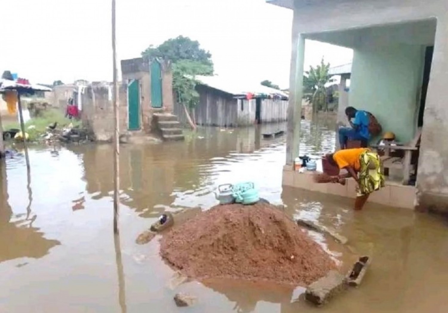 Côte d'Ivoire : Cavally, les récentes inondations provoquées par les pluies diluviennes ont impacté 2.510 personnes