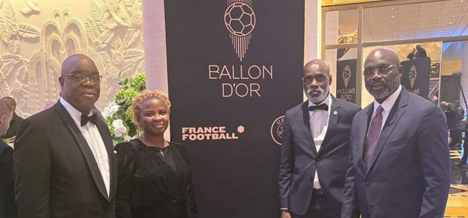 Liberia :  Weah remet le Ballon d'Or à Rodri et lève le voile sur son parcours et sa passion