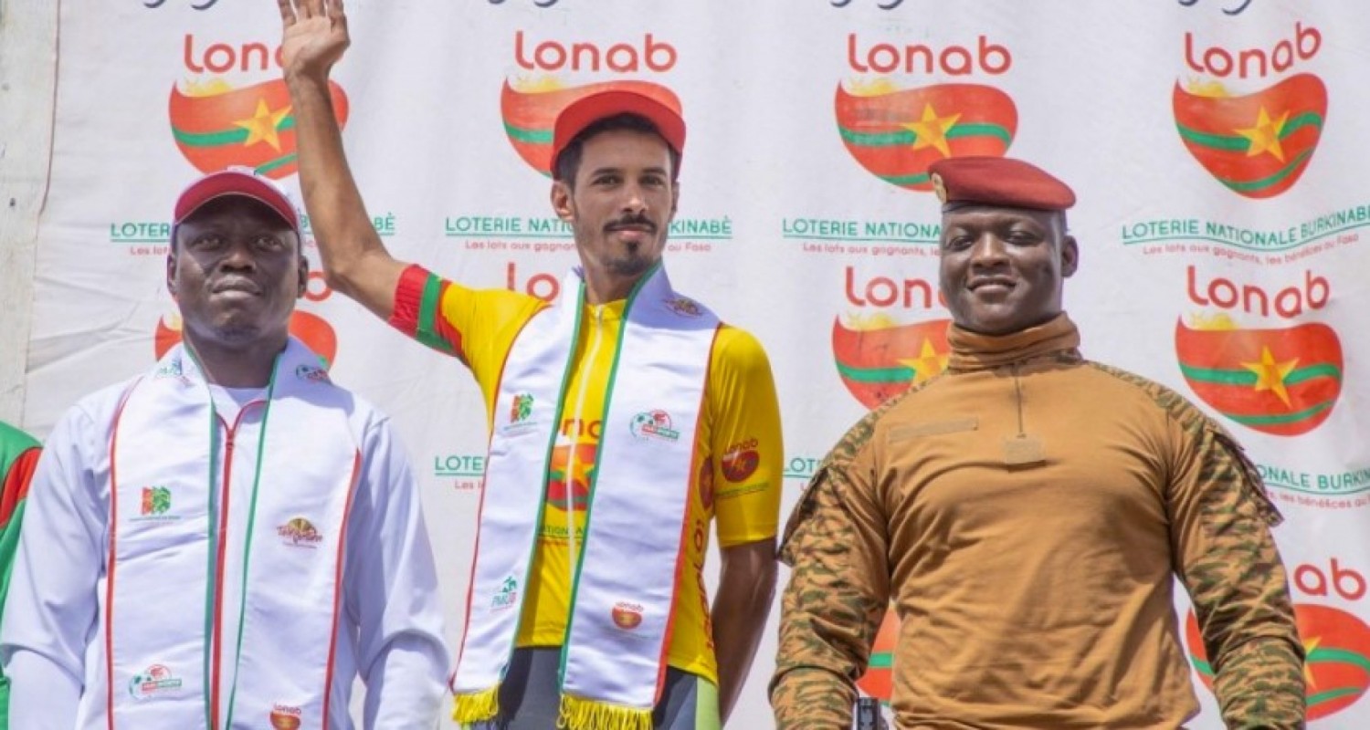 Burkina Faso  : Le Marocain El Kouraji Mohcine, grand vainqueur du Tour du Faso 2024