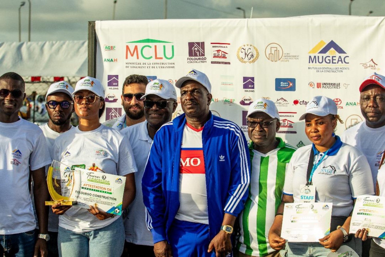 Côte d'Ivoire : Semaine de la mutuelle générale des agents de la construction, clôture réussie avec un tournoi de Maracana