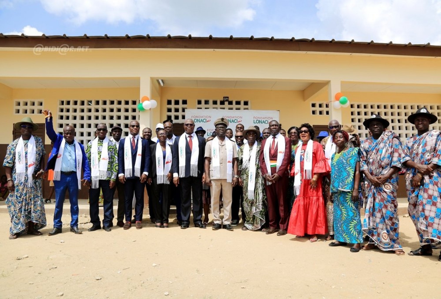 Côte d'Ivoire : Ebimpé, la Fondation LONACI offre à la communauté une école primaire flambant neuve d'un coût total de 84 millions de FCFA