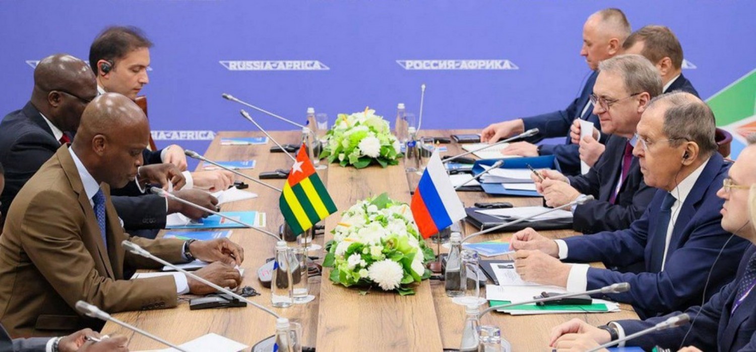 Togo-Russie :  Echanges entre Dussey et Lavrov, coopération bilatérale à renforcer