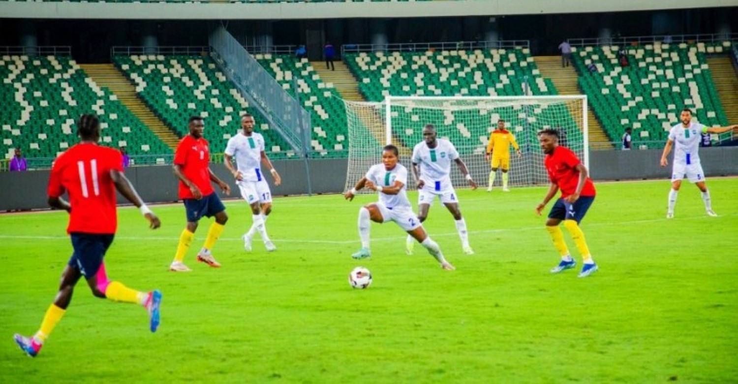 Côte d'Ivoire : Eliminatoires CAN 2025, quand le nul entre le Tchad et la Sierra-Léone (1-1) à Abidjan, qualifie les éléphants avant leur match  vendredi contre la Zambie