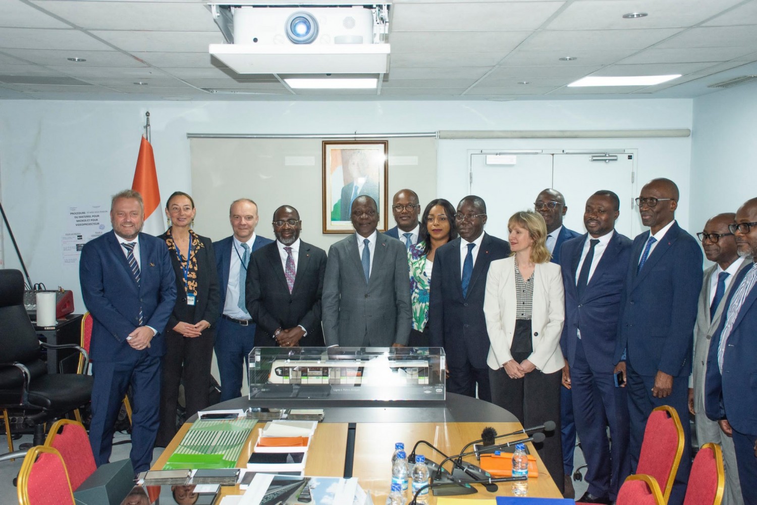 Côte d'Ivoire : Métro d'Abidjan, les premières maquettes et les échantillons de couleurs validés, la livraison de la ligne 1 prévue pour fin 2027