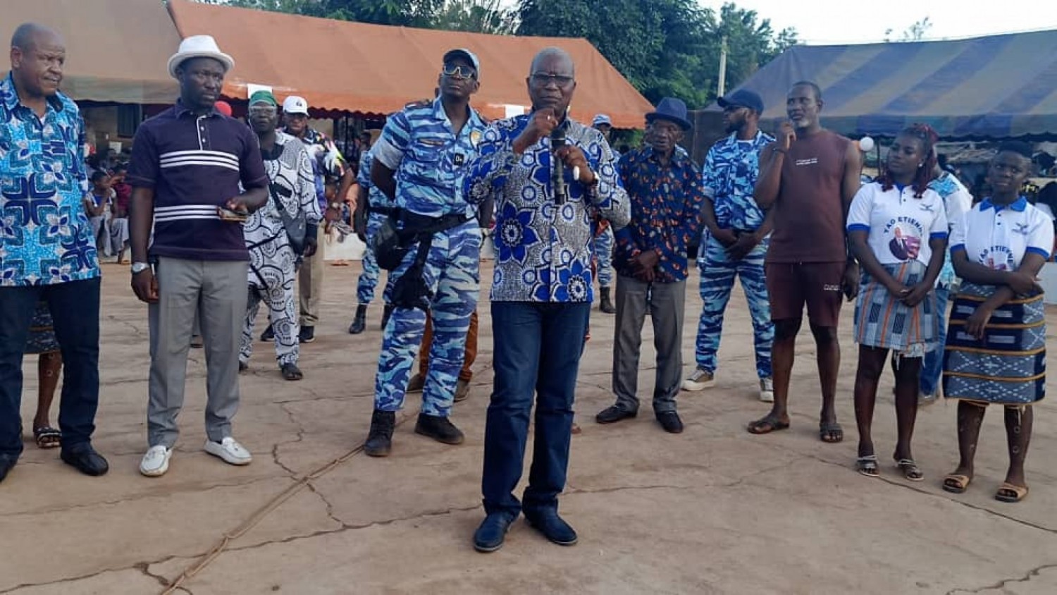 Côte d'Ivoire : Le Yowlê célèbre leur fils Yao Etienne, élu Maire de Bouaflé