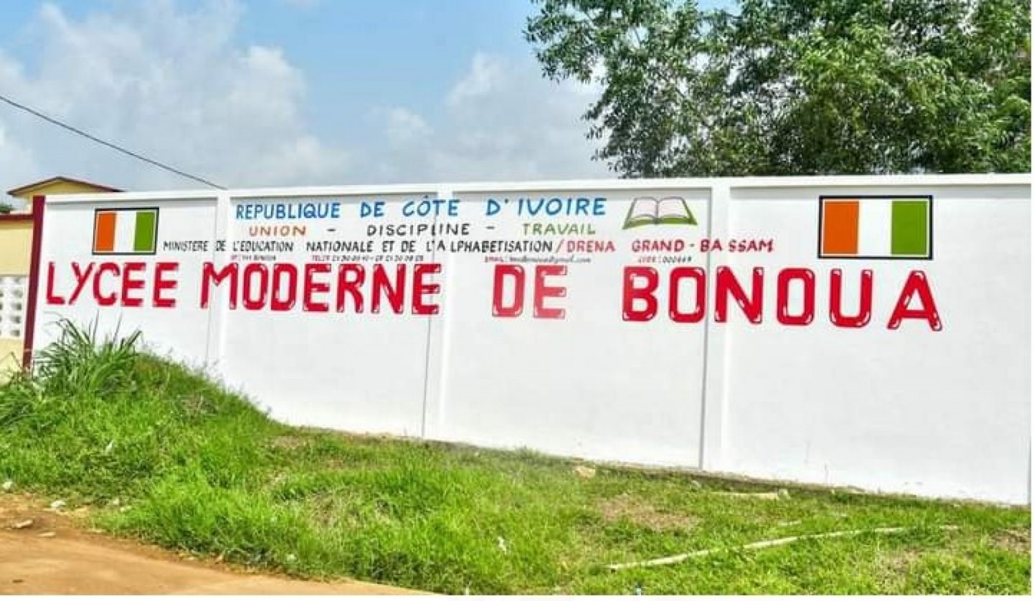 Côte d'Ivoire : 45 ans après sa création, le lycée Moderne de Bonoua enfin réhabilité